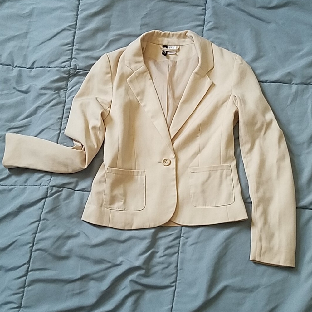 Blush blazer